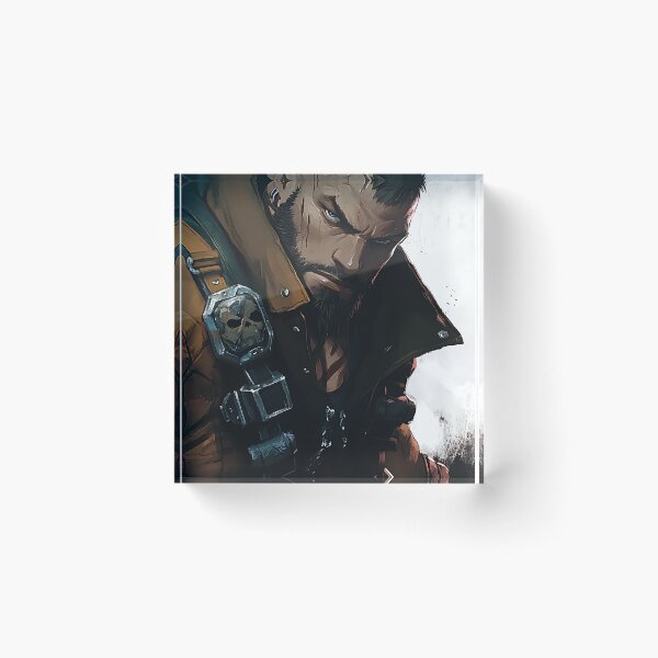 Item preview, Final Fantasy VII Barret Wallace FF7 Fanart designed and sold by bapupa.