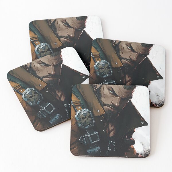 Item preview, Final Fantasy VII Barret Wallace FF7 Fanart designed and sold by bapupa.