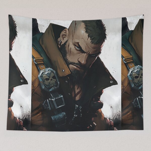 Item preview, Final Fantasy VII Barret Wallace FF7 Fanart designed and sold by bapupa.
