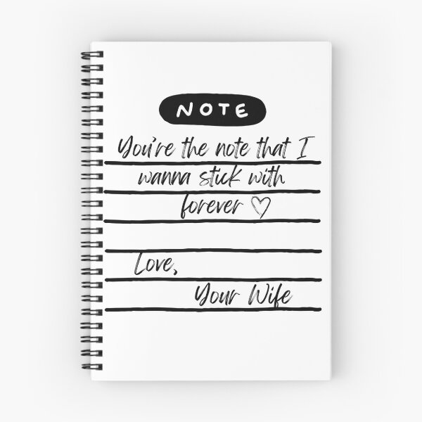 Item preview, "You're the note" Valentine's Day - Wife Ver. designed and sold by BeWilDesigns.