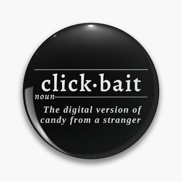 Item preview, Clickbait Definition Collection - Funny Digital Apparel" designed and sold by JFlowXjw Design.