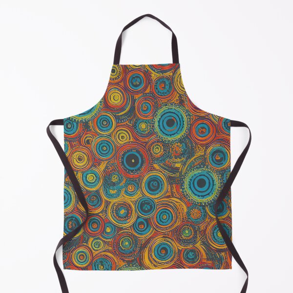 Item preview, Cluster of yellow and blue circles #2 designed and sold by mylittlewindow.