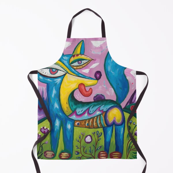 Item preview, Fox captivating abstract art designed and sold by shokA Design.