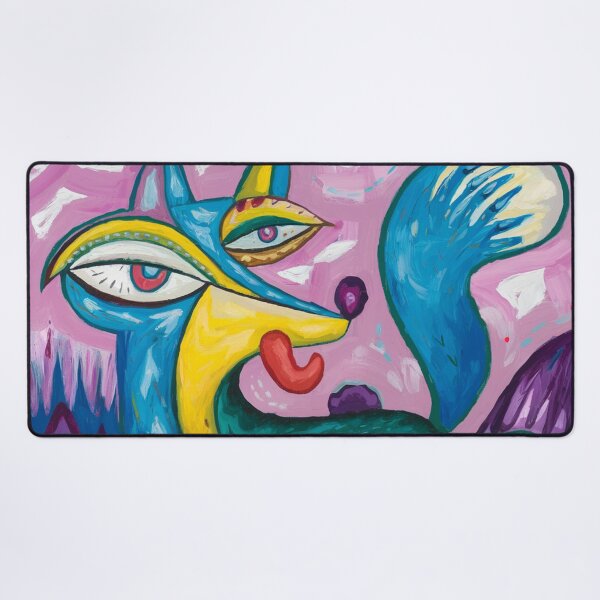 Item preview, Fox captivating abstract art designed and sold by shokA Design.