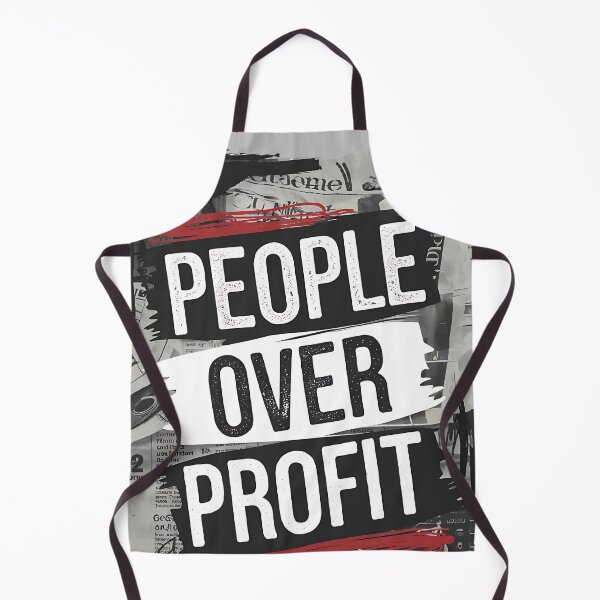 Item preview, People Over Profit Anti Corporate designed and sold by DomTeesHaven.