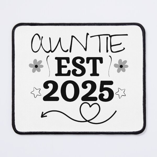 Item preview, Auntie Est 2025 Cute Floral designed and sold by Guess4best.