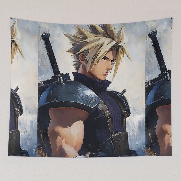 Item preview, Final Fantasy VII Cloud Strife FF7 Fanart designed and sold by bapupa.