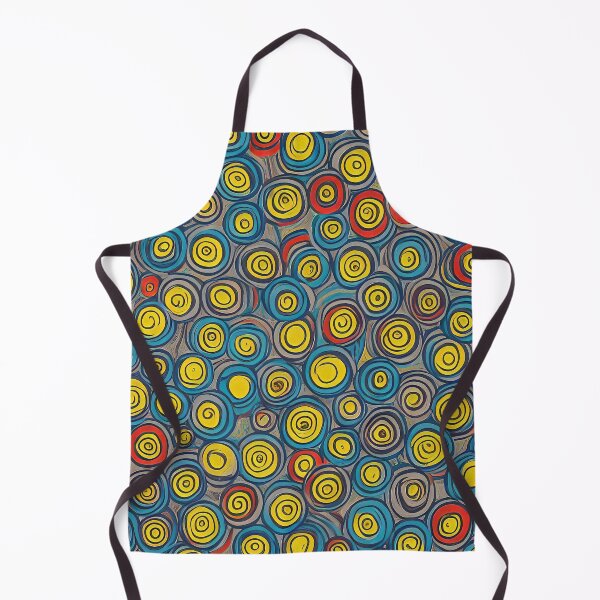 Item preview, Cluster of yellow and blue circles #3 designed and sold by mylittlewindow.