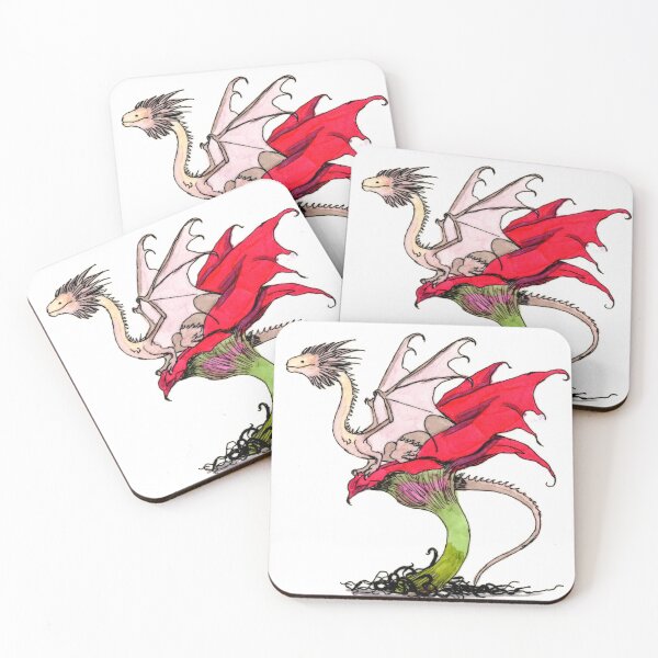 Item preview, Titan Anum Flower Dragon designed and sold by Scribbles & Doodles by Jinx.