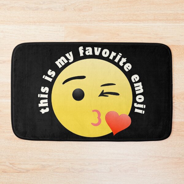 Item preview, Kissing Heart Emoji designed and sold by likeforcode.