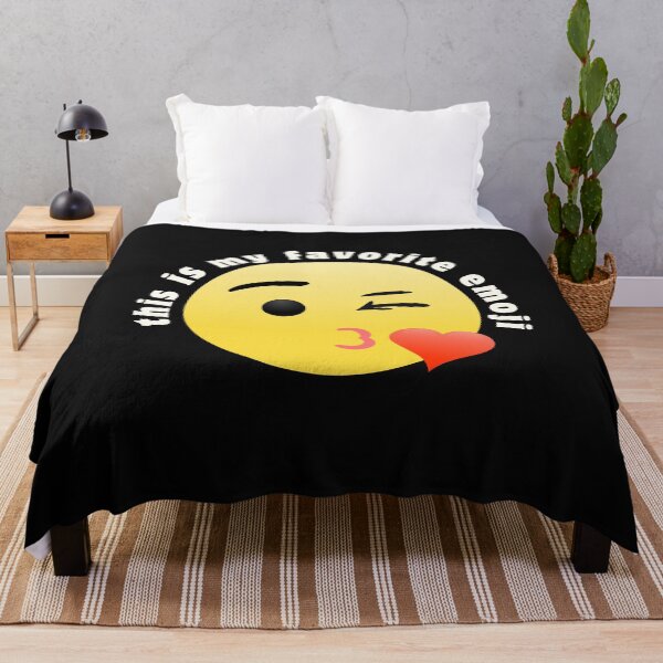 Item preview, Kissing Heart Emoji designed and sold by likeforcode.