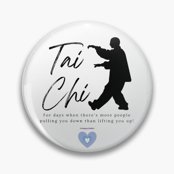 Item preview, Tai chi for days when there's more people pulling you down that  lifting you up (back)! Black designed and sold by Huanying Holistics.
