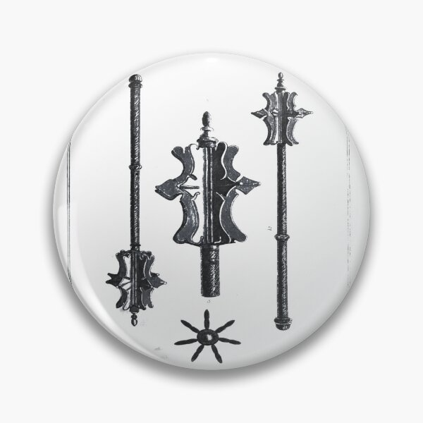 Item preview, Flanged Maces designed and sold by Lambert & Lambert Antiques.