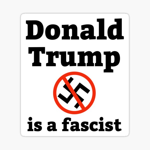 Artikel-Vorschau von Donald Trump ist ein Faschist, designt und verkauft von Rachel the Artist .