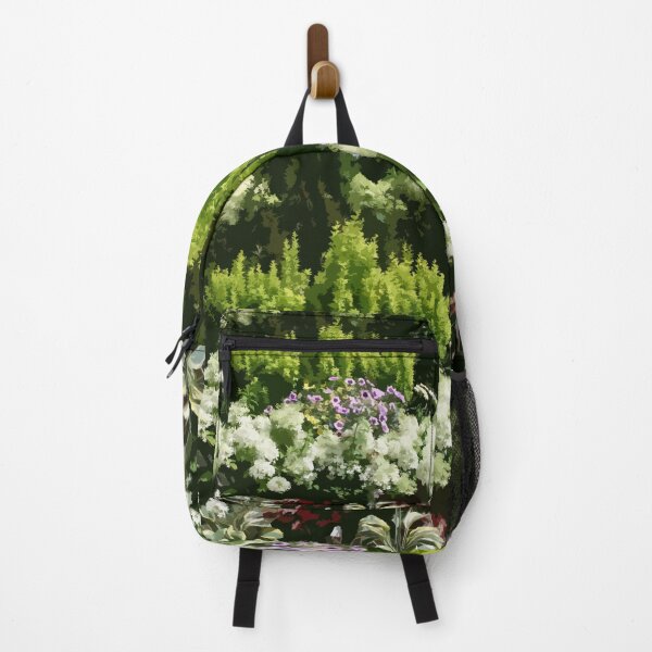 Item preview, Flowering Summer Garden Digital Painting designed and sold by amgraphics.