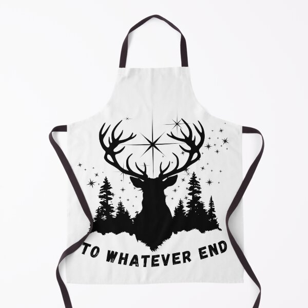 Item preview, Throne of Glass Inspired Stag With Quote designed and sold by Pines & Starlight.