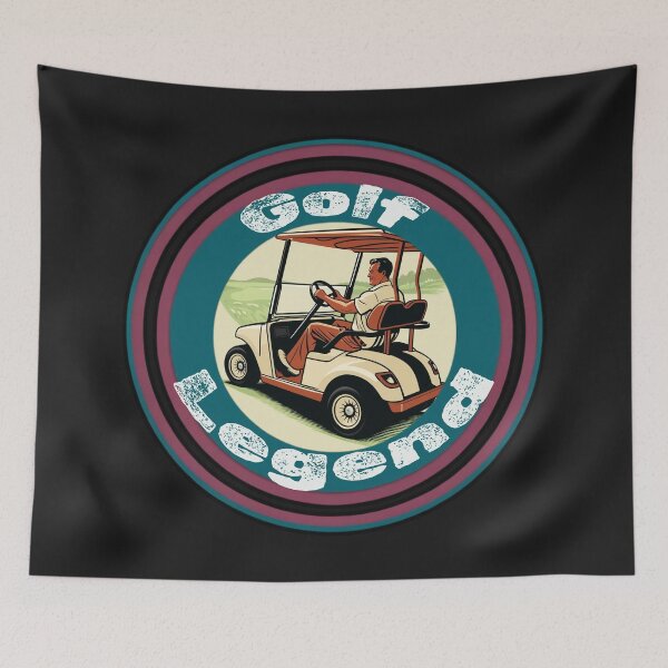 Item preview, Golf Legend graphic design designed and sold by JennyFinns.