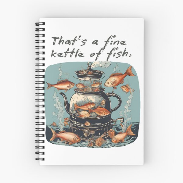 Item preview, Irish Sayings, Idioms, Kettle of Fish designed and sold by CulturalCurios.