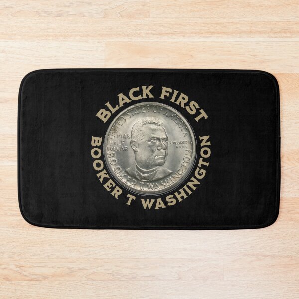 Item preview, Black First Booker T Washington designed and sold by RobScottCreates.