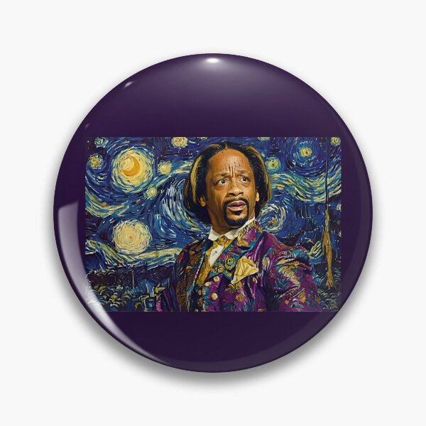Item preview, Katt Williams Van Gogh Style Portrait designed and sold by Mystikos Art.