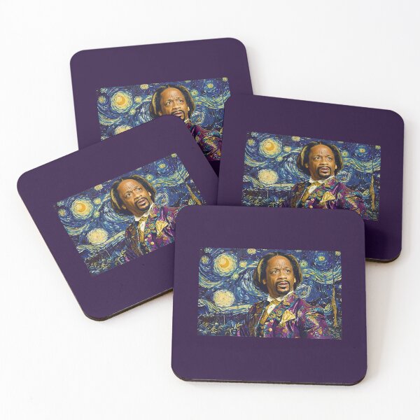Item preview, Katt Williams Van Gogh Style Portrait designed and sold by Mystikos Art.