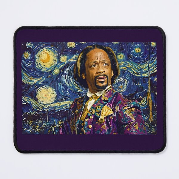 Item preview, Katt Williams Van Gogh Style Portrait designed and sold by Mystikos Art.