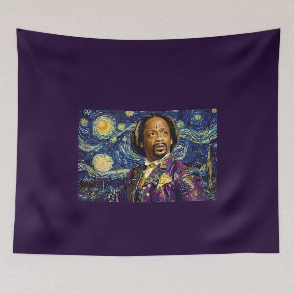 Item preview, Katt Williams Van Gogh Style Portrait designed and sold by Mystikos Art.