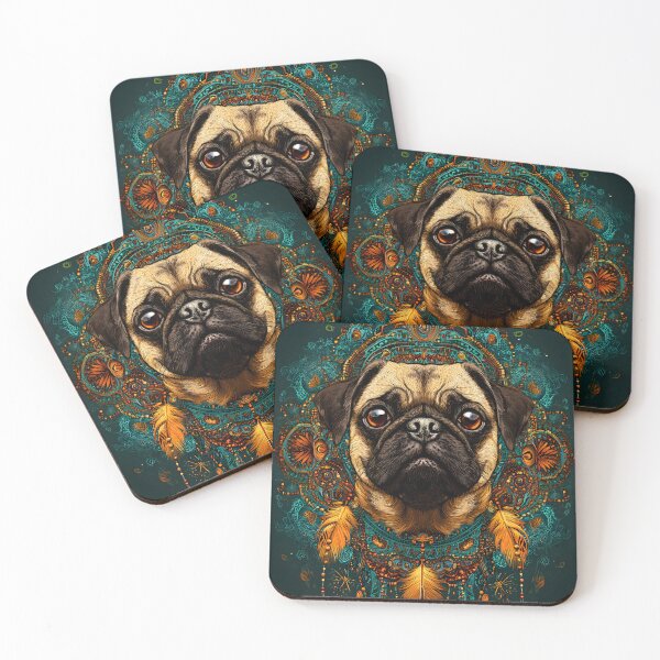 Item preview, The Bohemian Pug designed and sold by EronCreations.