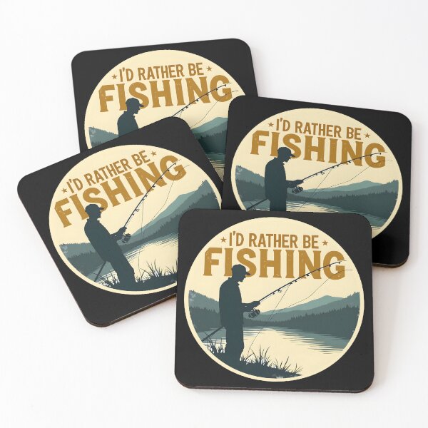 Item preview, I'd Rather Be Fishing designed and sold by casualVisions.