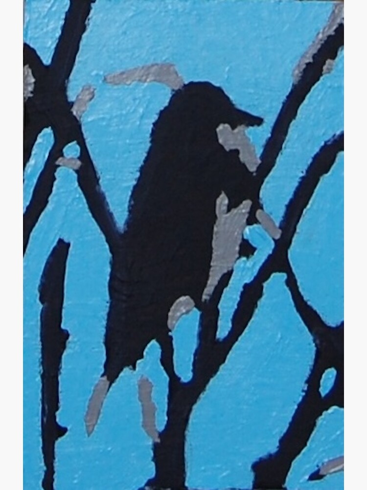 Thumbnail 3 of 3, Sticker, A bird looking at a new horizon designed and sold by artistDanJ.