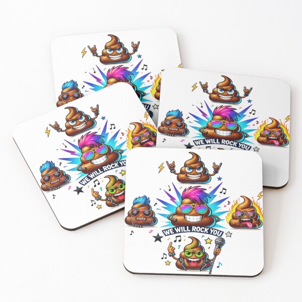 Item preview, We Will Rock You: Hilarious Poop Band Tribute designed and sold by 2SiS2.
