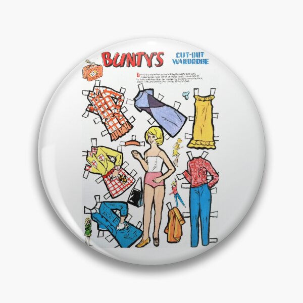 Item preview, Bunty's Cut Out Wardrobe (iconic girls comic from 1960s,70s,80s) designed and sold by LornaBowdenART.