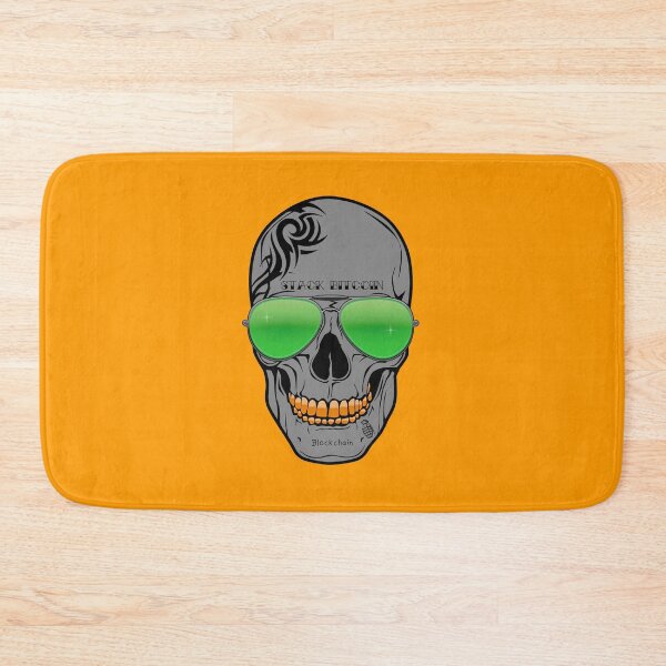 Item preview, Bullish on Bitcoin Skull designed and sold by m88nlabs.