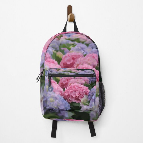 Item preview, Blue and Pink Hydrangea Digital Flower Painting designed and sold by amgraphics.