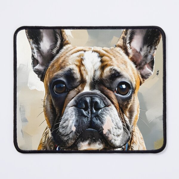 Item preview, French bulldog paint daubs designed and sold by Metaverse8.