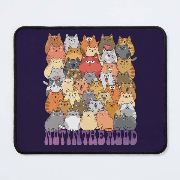 Item preview, Not in the Mood Group of cats v2 designed and sold by AriLady.