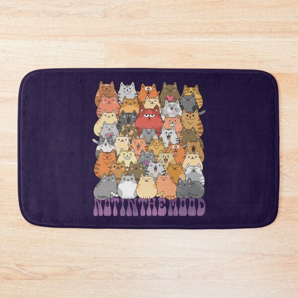Item preview, Not in the Mood Group of cats v2 designed and sold by AriLady.