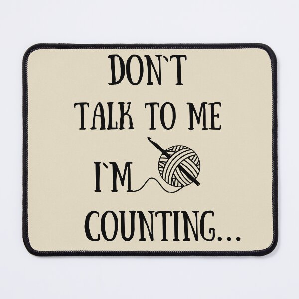 Item preview, Funny crocheting saying counting crocheter joke crochet puns designed and sold by Alexaltay.