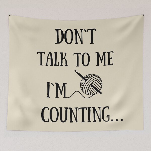 Item preview, Funny crocheting saying counting crocheter joke crochet puns designed and sold by Alexaltay.