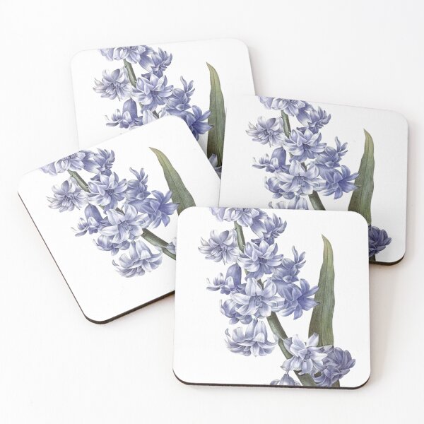 Item preview, Blue Hyacinth Flower Illustration, Vintage Illustration, Botanical designed and sold by HawthorneFlame.
