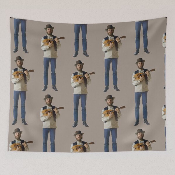 Item preview, Levon Helm The Band Mandolin Design 1969 Tshirt and Merchandise designed and sold by Fuzzdandy Designs.