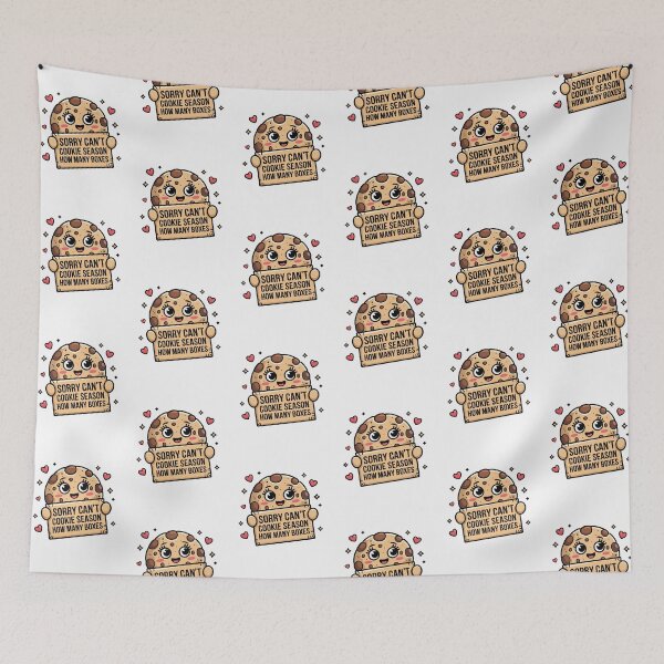 Item preview, Sorry Can't Cookie Season How Many Boxes - Kawaii designed and sold by SignumShop.