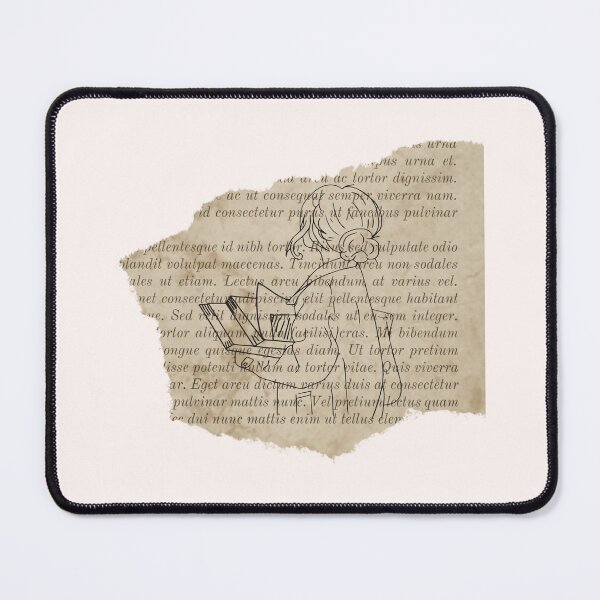 Item preview, Reader on vintage newspaper designed and sold by Neadoodles.