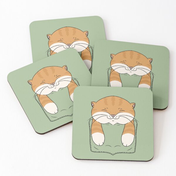 Item preview, Ginger Cat in the Pocket designed and sold by HugSomeNettles.