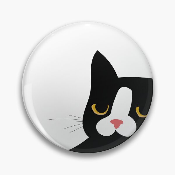 Item preview, Black boho cat with yellow eyes designed and sold by bohoanimals.