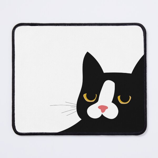Item preview, Black boho cat with yellow eyes designed and sold by bohoanimals.