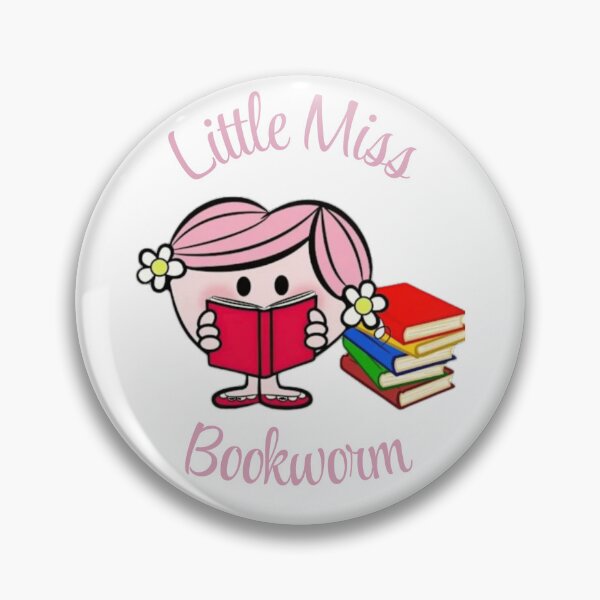 Item preview, little miss bookworm designed and sold by the-book-store.