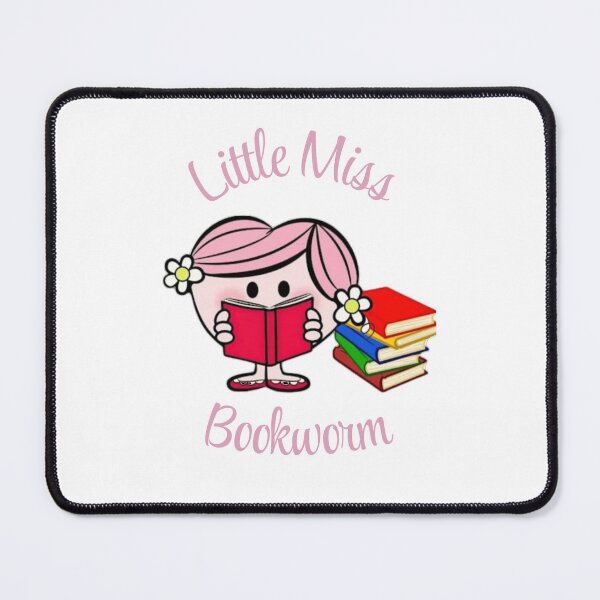Item preview, little miss bookworm designed and sold by the-book-store.