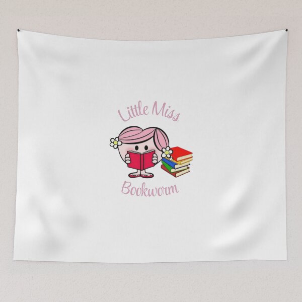Item preview, little miss bookworm designed and sold by the-book-store.