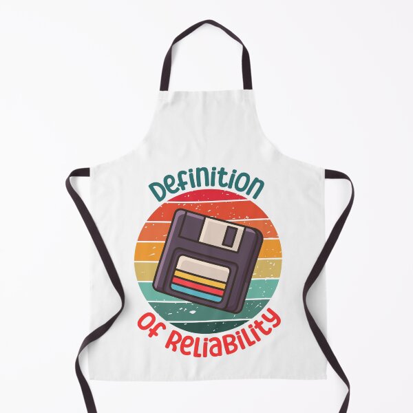 Item preview, Retro Floppy Disk Design – Definition of Reliability designed and sold by CleanDecor.